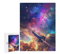 500 PCS Puzzles Für Teenager Space Rocket Launch -1 Puzzles Für Erwachsene Musterzusammenbau Hilft, Das Gehirn Zu Trainieren Herausforderndes Spielzeug 500 PCS