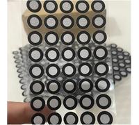 500 PCS Reflective 3D Scanner Markers, 3mm-19mm Diameter High-Precision Optical Positioning Dots for Laser and Photogrammetry Tracking Systems(12mm X 19mm)