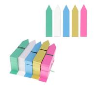 500 Pcs Reusable PVC Plant Labels 10x2cm Waterproof Tags | Inclined Design, Easy to Clean Surface, for Potted Plants and Nursery Colour Sorting