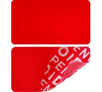 500 pcs - Seal 35 * 20mm red - Without Residue, Tamper Proof - self-Adhesive Closure Seals, Void Security Sticker, Original & Guarantee Label, Quality Sticker, Atairs