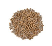 500 Pcs Silicone Lined Micro Rings Links Beads 4.0 mm Hair Beads for Hair Extensions (Dark Blonde)