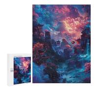 500 PCS Teenager Puzzles Enchanted Fantasy Forest Jigsaw Puzzles for Teenagers Difficult Hard Every Piece Is Unique - Birthday Present, Gifts, 500 PCS