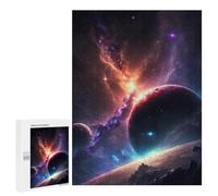 500 PCS Teenager Puzzles Galactic Nebula Dreamscape Jigsaw Puzzles for Teenagers Difficult Hard Every Piece Is Unique - Birthday Present, Gifts, 500 PCS