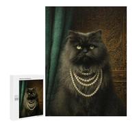 500 PCS Teenager Puzzles Royal Persian Cat Portrait Jigsaw Puzzles for Teenagers Difficult Hard Every Piece Is Unique - Birthday Present, Gifts, 500 PCS