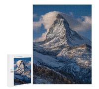 500 PCS Teenager Puzzles Snow-Capped Mountain Peak Jigsaw Puzzles for Teenagers Difficult Hard Every Piece Is Unique - Birthday Present, Gifts, 500 PCS