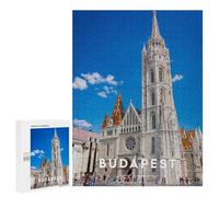 500 PCS Teenagers Pieces Jigsaw Puzzle Budapest 4 Puzzles for Adults Family Game Stress Reliever Challenging To Complete 500 PCS