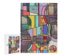 500 PCS Teenagers Pieces Jigsaw Puzzle Guitar Complex Teenagers Puzzles Toy Wall Decor Presents for Women Gifts for Friends And Family 500 PCS
