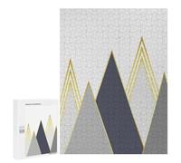 500 PCS Teenagers Pieces Jigsaw Puzzle Minimalist Landscape V Teenagers Puzzles Toy Wall Decor Presents for Women Gifts for Friends And Family 500 PCS