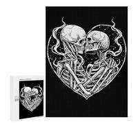 500 PCS Teenagers Pieces Jigsaw Puzzle Romance Till End Teenagers Puzzles Toy Wall Decor Presents for Women Gifts for Friends And Family 500 PCS