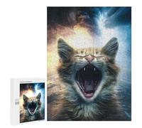 500 PCS Teenagers Pieces Jigsaw Puzzle Tiny Roar Adult Jigsaw Brain Teaser Game Birthday Present Educational Challenge 500 PCS