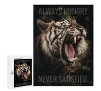 500 PCS Teenagers Puzzles Always Hungry Adult Jigsaw Puzzle Hands-on Game Difficult Challenge for Is Ideal As A Gift 500 PCS