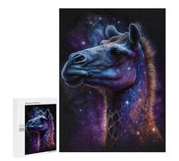 500 PCS Teenagers Puzzles Cosmic Camel Art Print Jigsaws for Adults Puzzle Difficult Hard Challenging To Complete Challenging Game Toys 500 PCS