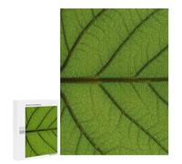 500 PCS Teenagers Puzzles Detailed Green Leaf Texture Jigsaw for Teenagerss Improve Memory Every Piece Is Unique - Unique Birthday And Gifts 500 PCS