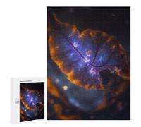 500 PCS Teenagers Puzzles Glowing Leaf Photography Adult Jigsaw Puzzle Hands-on Game Difficult Challenge for Is Ideal As A Gift 500 PCS