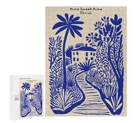 500 PCS Teenagers Puzzles Home Sweet Home Florida Art Print Jigsaw for Teenagerss Improve Memory Every Piece Is Unique - Unique Birthday And Gifts 500 PCS