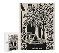 500 PCS Teenagers Puzzles La Dolce Vita Still Life Jigsaws for Adults Puzzle Difficult Hard Challenging To Complete Challenging Game Toys 500 PCS