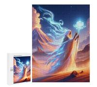 500 PCS Teenagers Puzzles Magical Desert Fantasy Scene Jigsaws for Adults Puzzle Difficult Hard Challenging To Complete Challenging Game Toys 500 PCS