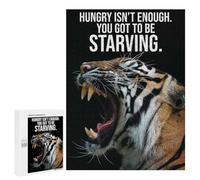 500 PCS Teenagers Puzzles You Got To Be Starving Adult Jigsaw Puzzle Hands-on Game Difficult Challenge for Is Ideal As A Gift 500 PCS