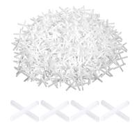 500 Pcs Tile Spacers, 1.5mm Plastic Cross Tile Gasket, Decorative Tiles Spacers Tiling Tools for Tiles Fixing Leveling