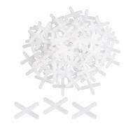 500 Pcs Tile Spacers, 3mm Plastic Cross Shaped Gasket Spacers Tiling Tools for Fixing Mat Tile Leveling
