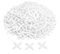 500 Pcs Tile Spacers, 5mm Tile Spacer, Wall Floor Tile Plastic Cross Spacer
