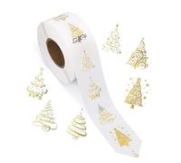 500 Pcs Transparent Merry Christmas Stickers Holiday Decals for Scrapbooking, Party Decor & Envelope Seals Decorative Sticker