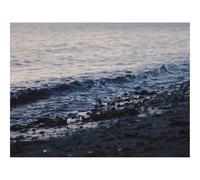 500 Pcs Wooden Puzzles for Home Decoration-Coast,Pebbles,Sea,Waves,Blur 52x38cm