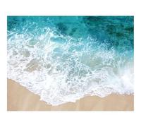 500 Pcs Wooden Puzzles for Home Decoration-Foam,Wave,Coast,Sea,Sand,Blueм 52x38cm