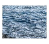 500 Pcs Wooden Puzzles for Home Decoration-Ice,Fragments,Relief,Water 52x38cm