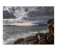500 Pcs Wooden Puzzles for Home Decoration-Sea,Rocks,Shore,Water,Clouds 52x38cm