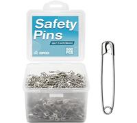 500 Pcs ZIPCCI 1.5 inch Safety Pins,Small Safety Pins for Home Office Use DIY Crafts Jewelry Making