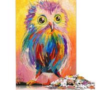 500 Piece A Small Owl Jigsaw Puzzles for Adult Teenagers Puzzle Jigsaws for Adults Jigsaw Puzzles for Adults 500pcs (52x38cm)