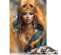 500 Piece An Elegant Queen Square Puzzles for Adults And Wooden Puzzles Family Activity 500pcs (52x38cm)