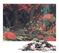 500 Piece Ancient Wild Jigsaw Puzzles for Adults Teenagers Wooden Puzzle Jigsaws for Adults Educational Game Challenge Toy 500pcs (52x38cm)