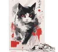 500 Piece Animal Painting Jigsaw Puzzlesfor Adults Puzzle Jigsaws for Adults Unique Home Decor And Gifts 500pcs (52x38cm)