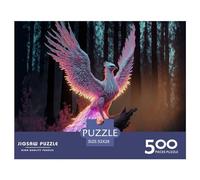 500 Piece Art Phoenix Puzzles for Adults Wooden Puzzles Educational Game for Children As A 500pcs (52x38cm)