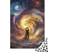 500 Piece Art Star Couple Jigsaw Puzzles for Adult Teenagers Puzzles for Adults & Teenager Family Fun Jigsaws Puzzles 500pcs (52x38cm)