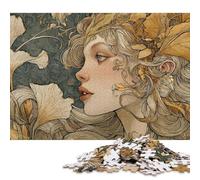 500 Piece Autumn Whispers Square Puzzles for Adults, Wooden Puzzles Toy Wall Decor 500pcs (52x38cm)