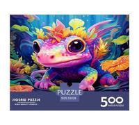 500 Piece Axolotl_style Square Puzzle for Adults, Wooden Puzzles Puzzle Hands-on Game 500pcs (52x38cm)