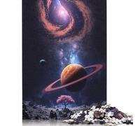 500 Piece Beyond The Rings Puzzles For Adults Wooden Puzzles Brain Teaser Puzzles For Children 500pcs (52x38cm)