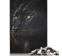 500 Piece Black Beetle Adult Puzzles Wooden Puzzles Educational Stress Relief Toy Puzzle 500pcs (52x38cm)