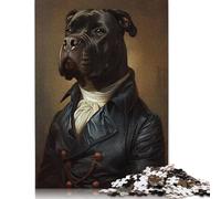 500 Piece Cane Corsos Creative Square Jigsaw Puzzles for Adults And Wooden Puzzles Toy Intellectual Game 500pcs (52x38cm)