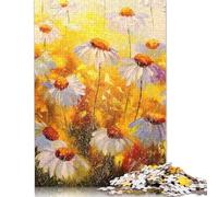 500 Piece Chamomile Jigsaw Puzzles for Adults Teenagers Puzzles for Adults & Teenager Brain Teaser Puzzle 500pcs (52x38cm)