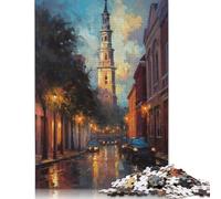 500 Piece Charleston Art USA Adult Puzzles Wooden Puzzles Educational Stress Relief Toy Puzzle 500pcs (52x38cm)
