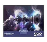 500 Piece Chess In Space Square Jigsaw Puzzles for Adults & Wooden Puzzles Learning Educational Toys Family Games 500pcs (52x38cm)