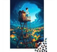 500 Piece Child_Dream Puzzles for Adults Wooden Puzzles Educational Game for Children As A 500pcs (52x38cm)