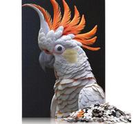 500 Piece Cockatoo Creative Square Jigsaw Puzzles for Adults & Wooden Puzzles Educational Toys 500pcs (52x38cm)