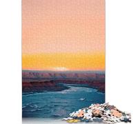 500 Piece Cold Canyon Creative Square Jigsaw Puzzles for Adults And Wooden Puzzles Toy Intellectual Game 500pcs (52x38cm)