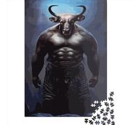 500 Piece Cow Fantasy Square Puzzles for Adults & Wooden Puzzles Educational Game 500pcs (52x38cm)