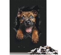 500 Piece Cream French Bulldog Chef Adult Puzzles Puzzles for Adults & Teenager Family Entertainment Toys 500pcs (52x38cm)